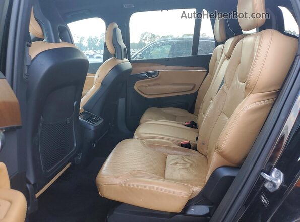 YV4A22PL3J1192114 2018 VOLVO XC90 Черный Вид задней части салона