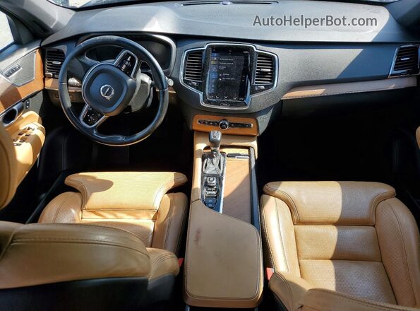 YV4A22PL3J1192114 2018 VOLVO XC90 Черный Вид панели приборов