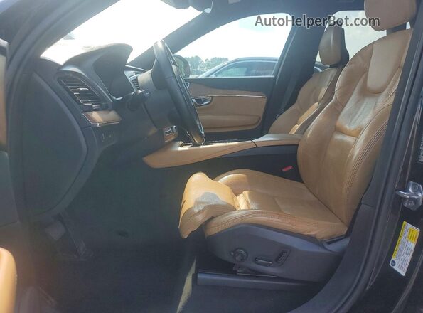 YV4A22PL3J1192114 2018 VOLVO XC90 Черный Вид салона спереди