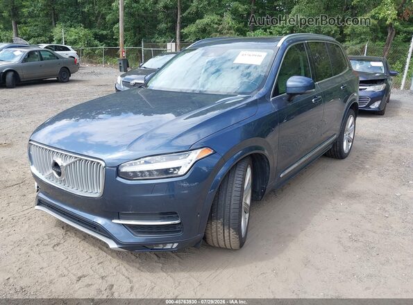 YV4A22PL3J1344652 2018 VOLVO XC90 Blue Vista tres cuartos delantera izquierda