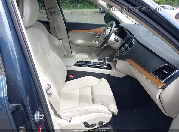 YV4A22PL3J1344652 2018 VOLVO XC90 Blue Vista interior delantera