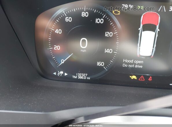 YV4A22PL3J1344652 2018 VOLVO XC90 Blue Vista de los asientos traseros
