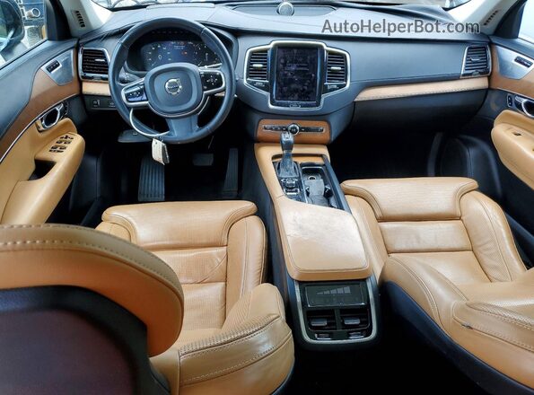 YV4A22PL4G1024197 2016 VOLVO XC90 Черный Вид панели приборов