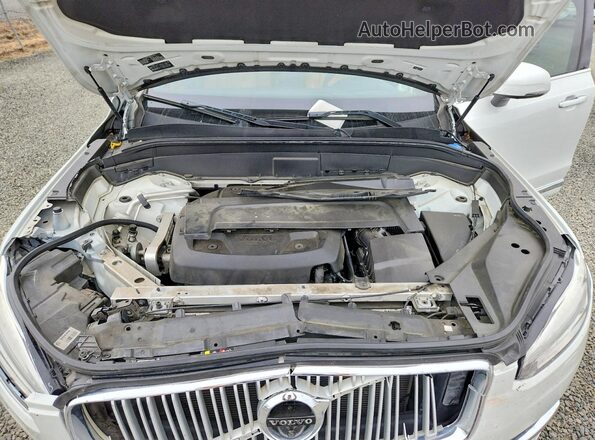 YV4A22PL4H1154336 2017 VOLVO XC90 White Widok komory silnika