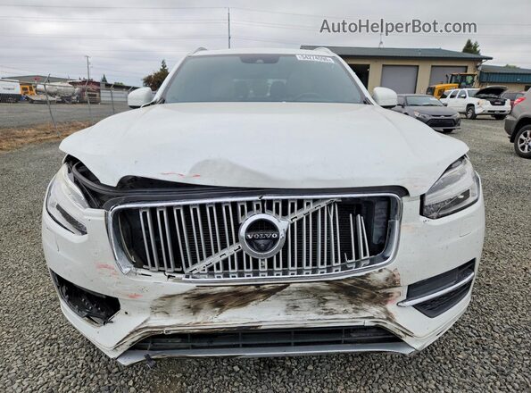 YV4A22PL4H1154336 2017 VOLVO XC90 White Widok z przodu