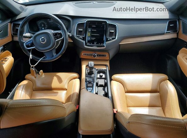 YV4A22PL4J1195863 2018 VOLVO XC90 Black Dashboard view