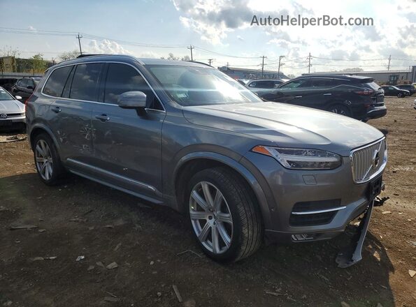 YV4A22PL4J1320263 2018 VOLVO XC90 Gray Przód prawy