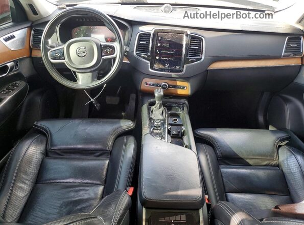 YV4A22PL4J1320263 2018 VOLVO XC90 Gray Widok deski rozdzielczej