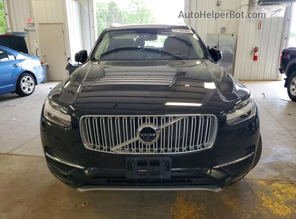 YV4A22PL4K1424544 2019 VOLVO XC90 Black Вид спереду