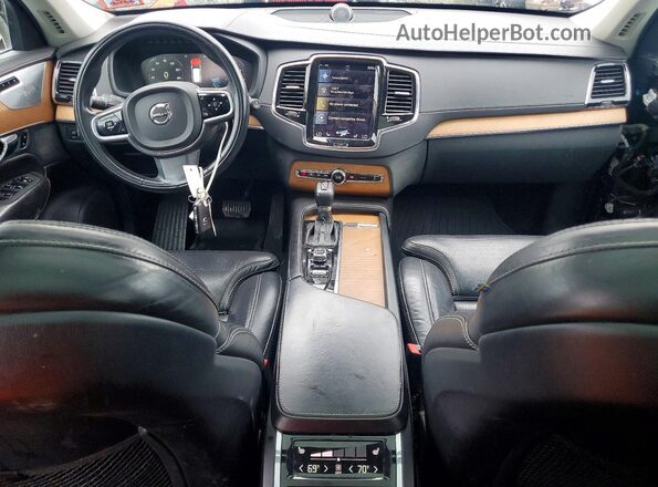 YV4A22PL5G1017131 2016 VOLVO XC90 Black Dashboard view