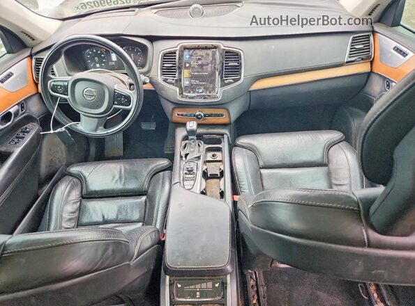 YV4A22PL5G1093559 2016 VOLVO XC90 Gray Dashboard view
