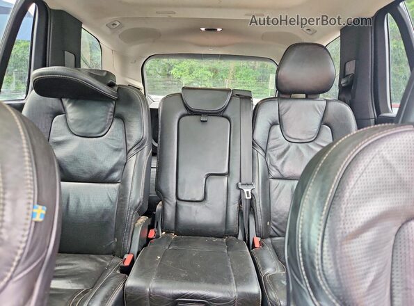 YV4A22PL5G1093559 2016 VOLVO XC90 Gray Rear seats view