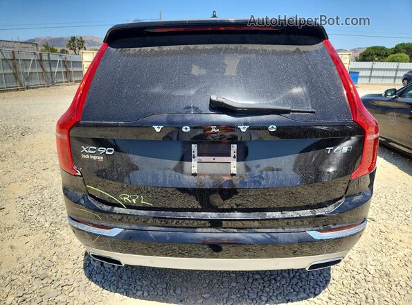 YV4A22PL5J1208362 2018 VOLVO XC90 Black უკანა ხედი