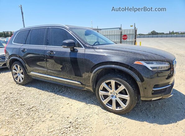 YV4A22PL5J1208362 2018 VOLVO XC90 Black წინა მარჯვენა