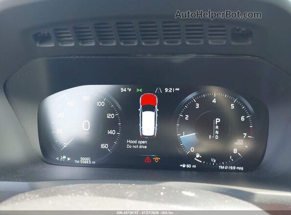 YV4A22PL5L1614144 2020 VOLVO XC90 Синий Вид задних сидений