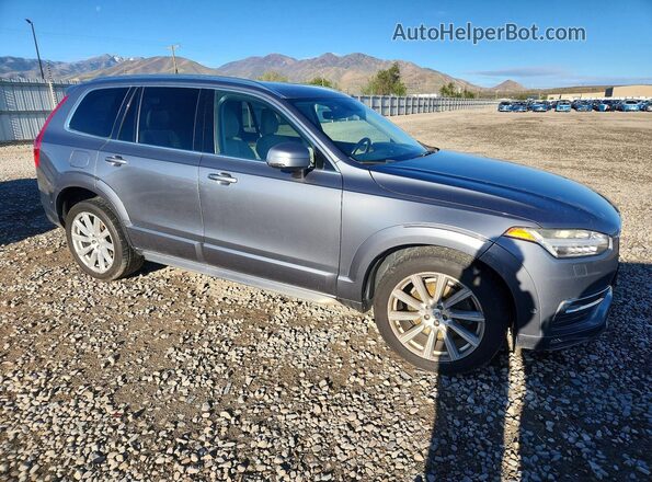 YV4A22PL7G1006549 2016 VOLVO XC90 Silver Передня права чверть