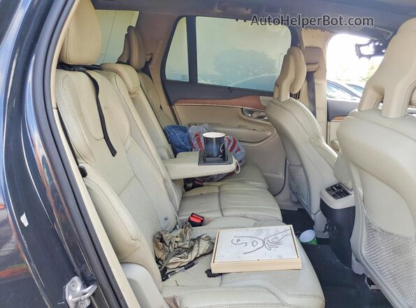 YV4A22PL7G1032293 2016 VOLVO XC90 Gray Սալոնի հետևի տեսք