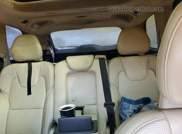 YV4A22PL7G1032293 2016 VOLVO XC90 Gray Հետևի նստատեղերի տեսք