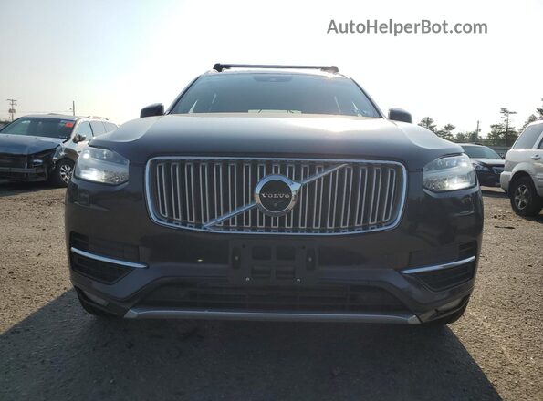YV4A22PL7H1164553 2017 VOLVO XC90 Blue Front view