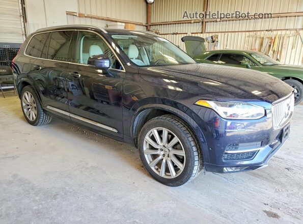 YV4A22PL8H1175450 2017 VOLVO XC90 Blue წინა მარჯვენა