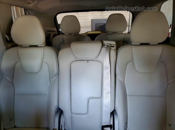 YV4A22PL8H1175450 2017 VOLVO XC90 Blue უკანა სავარძლების ხედი