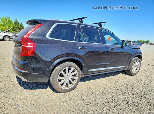 YV4A22PL8J1200417 2018 VOLVO XC90 Black უკანა მარჯვენა