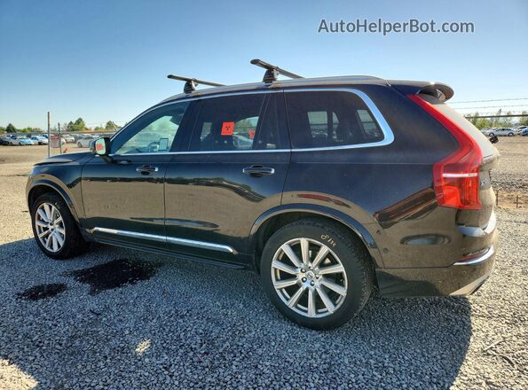 YV4A22PL8J1200417 2018 VOLVO XC90 Black უკანა მარცხენა
