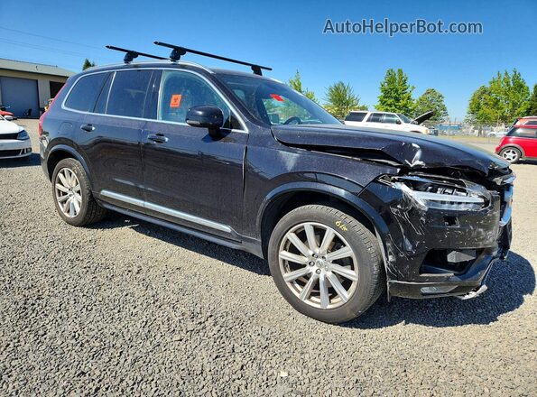 YV4A22PL8J1200417 2018 VOLVO XC90 Black წინა მარჯვენა