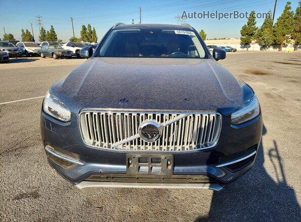 YV4A22PL8J1376125 2018 VOLVO XC90 Blue წინა ხედი