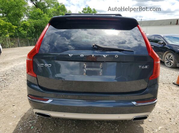 YV4A22PL9G1025989 2016 VOLVO XC90 Gray Հետևի տեսք