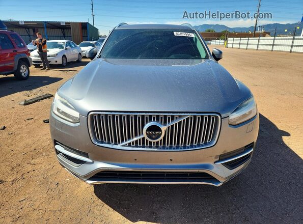 YV4A22PL9G1053081 2016 VOLVO XC90 Gray Vista frontal