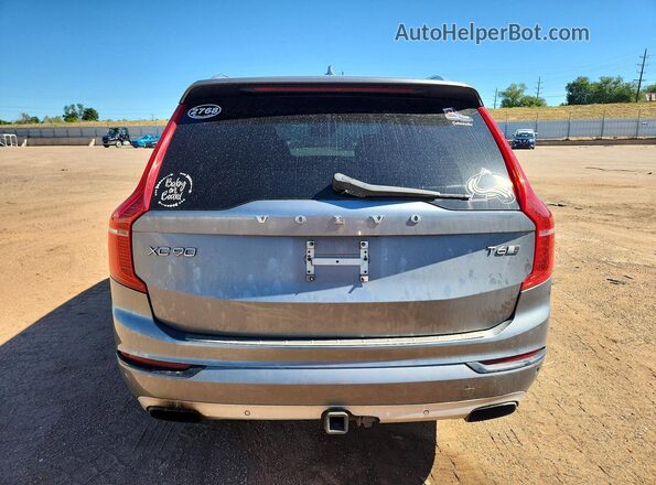 YV4A22PL9G1053081 2016 VOLVO XC90 Gray Vista trasera