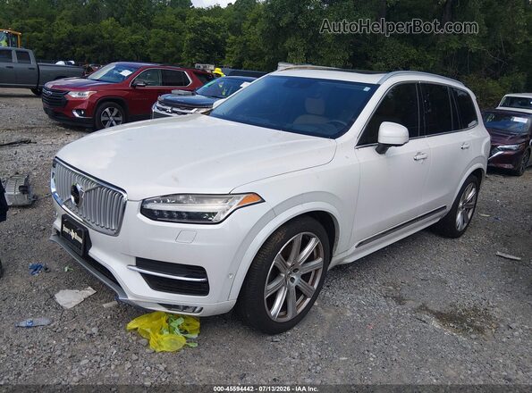 YV4A22PL9G1068227 2016 VOLVO XC90 White Front left