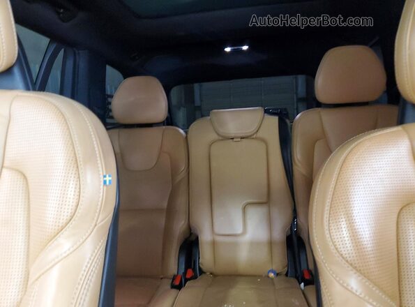 YV4A22PL9H1173917 2017 VOLVO XC90 Черный Вид задних сидений