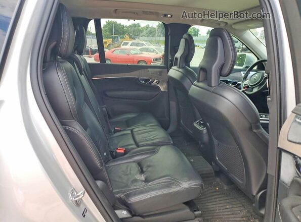 YV4A22PL9M1728715 2021 VOLVO XC90 Silver Вид задніх сидінь