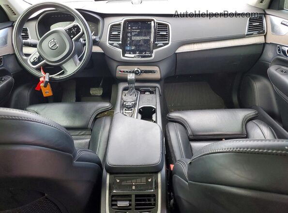 YV4A22PL9M1728715 2021 VOLVO XC90 Silver Вид панелі приладів