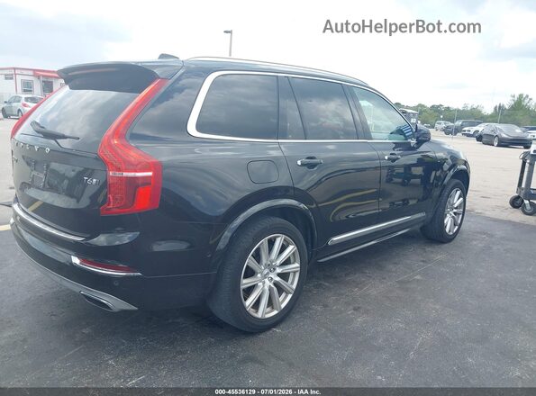 YV4A22PLXJ1349590 2018 VOLVO XC90 Black Tył prawy
