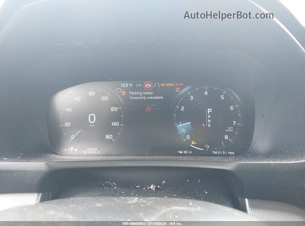 YV4A22PM3H1137245 2017 VOLVO XC90 Gray Vista de los asientos traseros