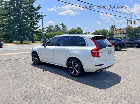 YV4A22PM3K1499034 2019 VOLVO XC90 White უკანა მარჯვენა