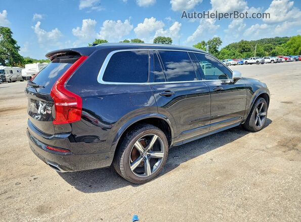 YV4A22PM9G1035897 2016 VOLVO XC90 Black Tył prawy