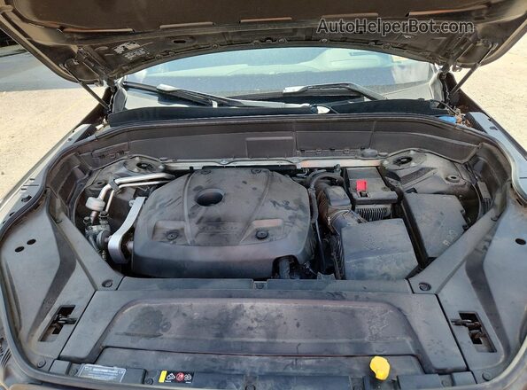 YV4A22PM9G1035897 2016 VOLVO XC90 Black Widok komory silnika