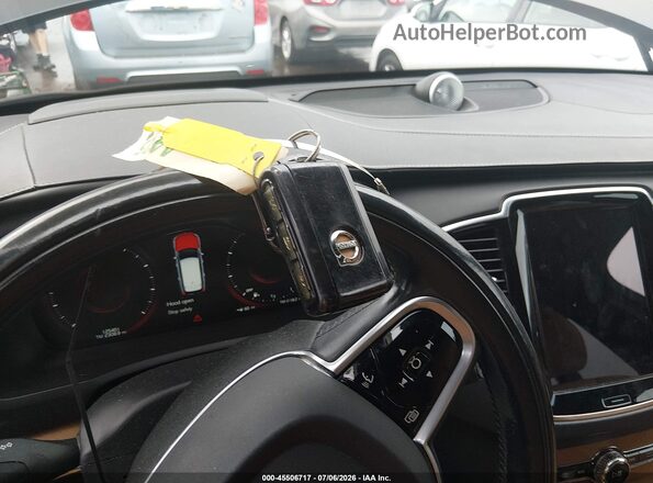 YV4A22PN8G1002480 2016 VOLVO XC90 Black Dashboard view
