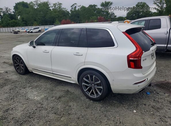 YV4A22PR4G1020476 2016 VOLVO XC90 White Задня ліва чверть