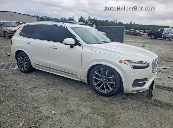 YV4A22PR4G1020476 2016 VOLVO XC90 White Передня права чверть