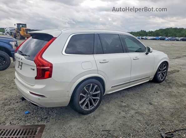 YV4A22PR4G1020476 2016 VOLVO XC90 White Задня права чверть