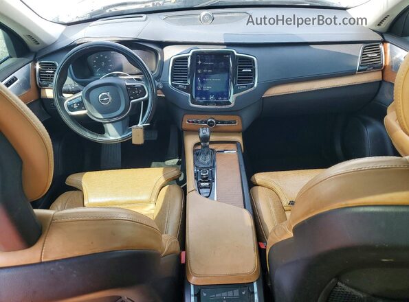YV4A22PR4G1020476 2016 VOLVO XC90 White Вид панелі приладів