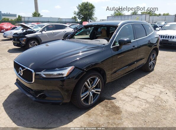 YV4A22RK3K1343748 2019 VOLVO XC60 Black Передня ліва чверть
