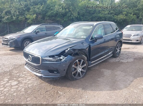 YV4A22RL2M1803848 2021 VOLVO XC60 Blue Front left