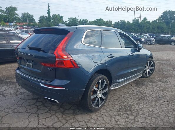 YV4A22RL2M1803848 2021 VOLVO XC60 Blue Rear right