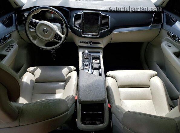YV4BC0PK4G1089869 2016 VOLVO XC90 Blue Vista del salpicadero